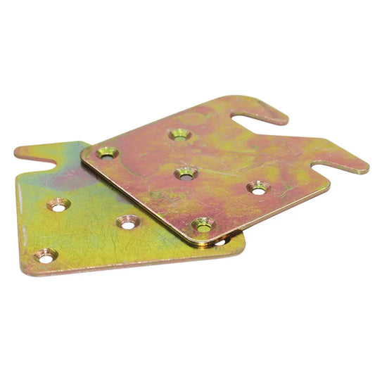 2pcs Bed Bed Hinge Bracket Snap Connectors Thickened Flat Straight Hinge Bed Supplies