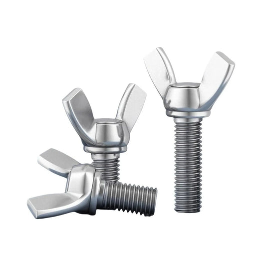 304 Wing Butterfly Screws Bolts,Wing Bolt,Thumb Hand Screws for Electronic Equipment,Wing Bolt Thumb Hand Screws
