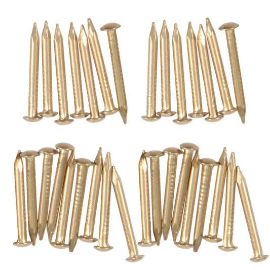 Nails Brass Furniture Decorative Copper Nail Fringe Screw Tiny Wood Brad Roofing Assortment Antique Pusher