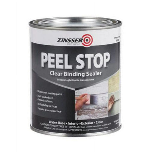 Zinsser 40408255, Clear Adhesive Industrial Sealant, 1 qt